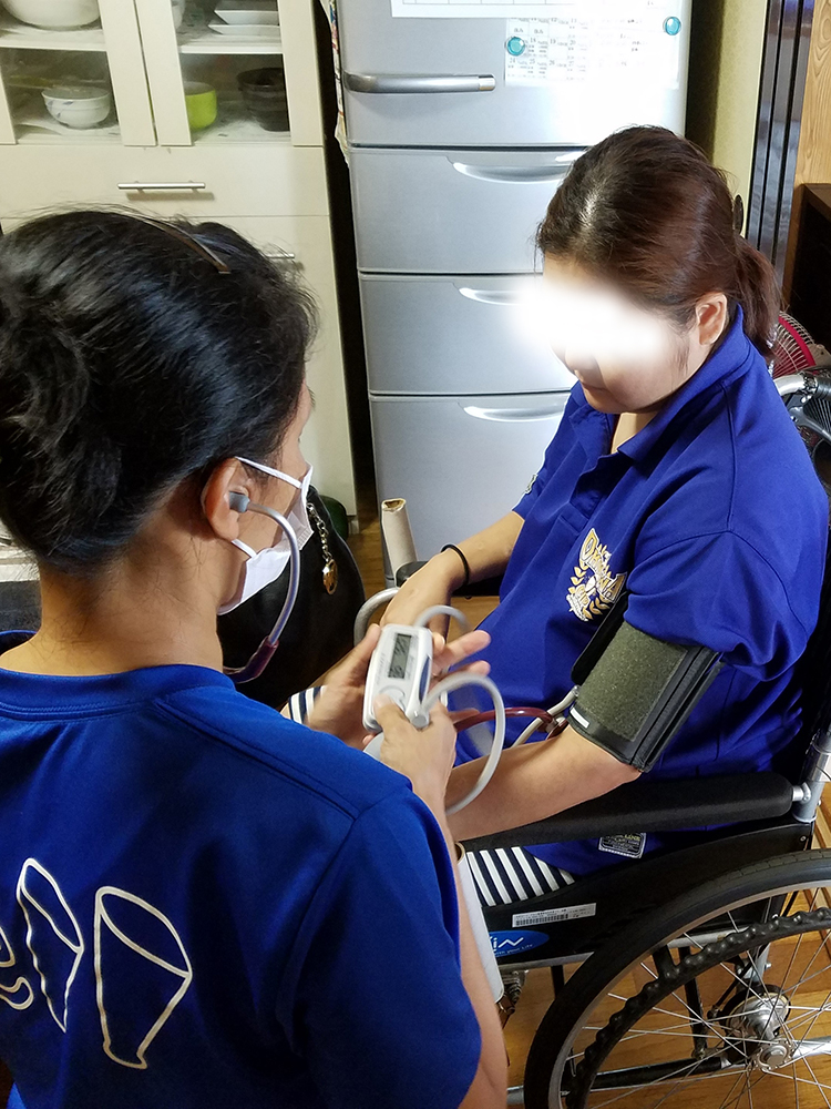 訪問看護の様子